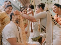 Bellamkonda Sai Sreenivas and Kavya Marriage Photos